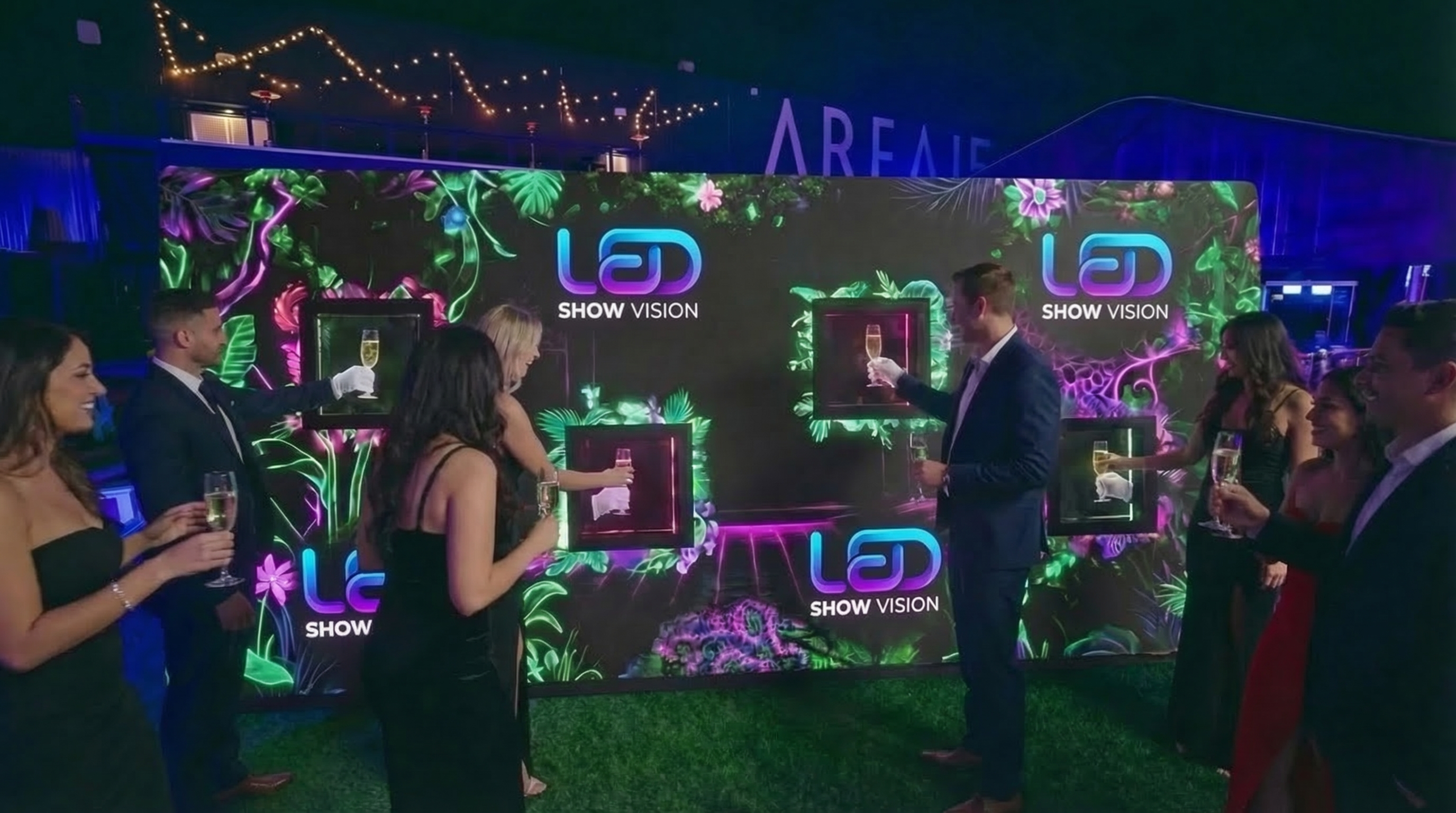 Champagne Service Reimagined: The Branded Mystery Window for Las Vegas Events
