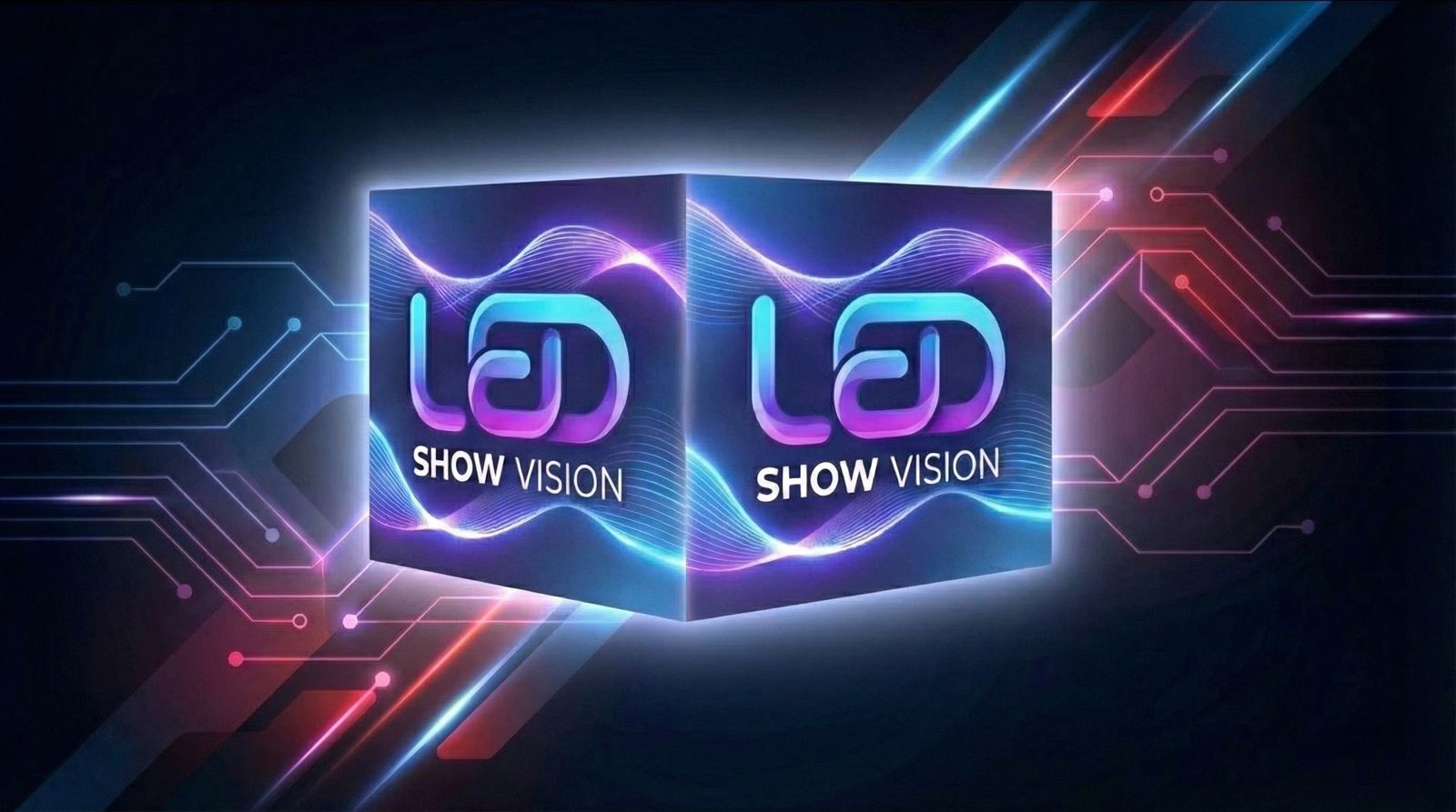 LED Show Vision Custom 3D GoGo Box Cube
