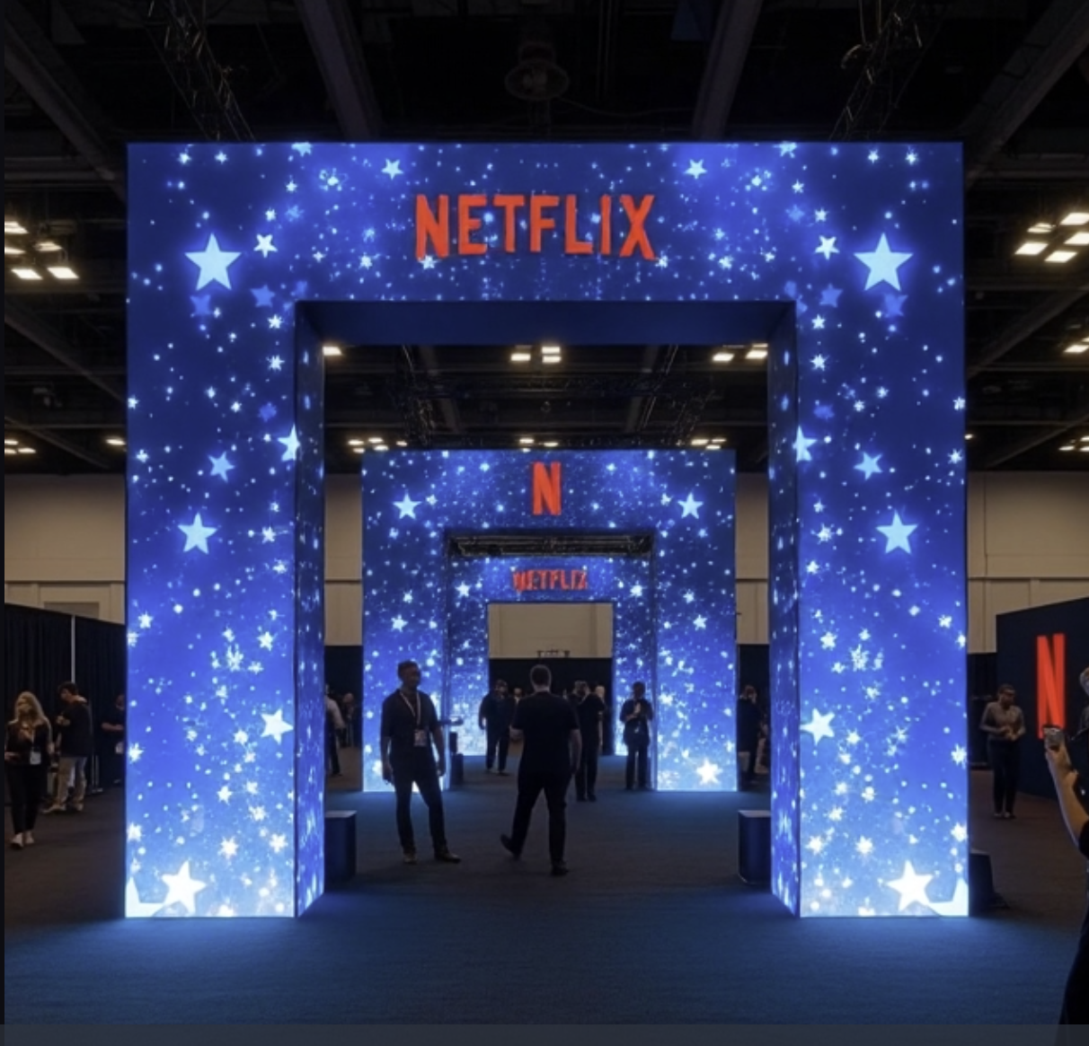LED Archway Netflix Event