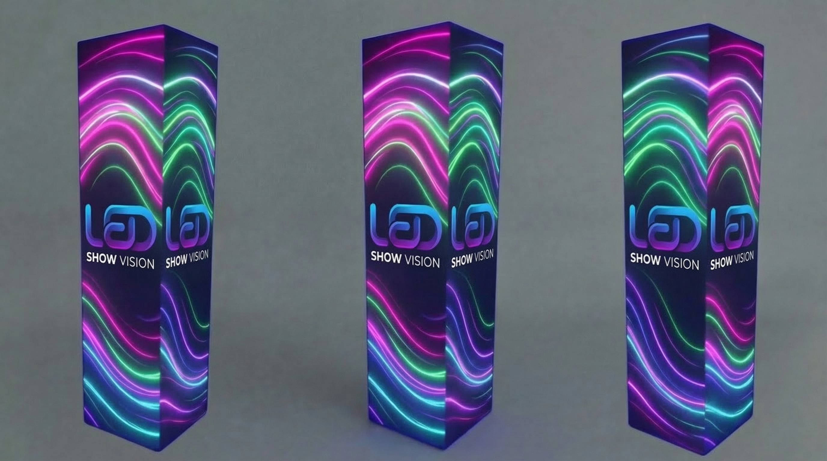 LED Columns rental Las Vegas event decor