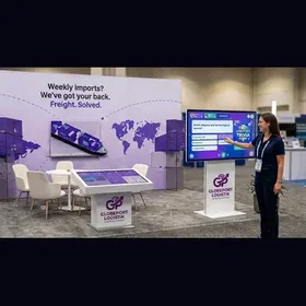 Interactive Trade Show Booth Rental Las Vegas — Touchscreen Game & Lead Capture