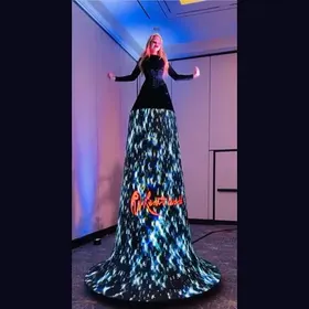 LED Queen 12ft LED Dress Las Vegas