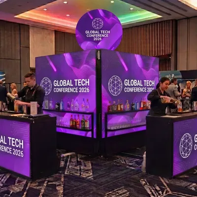 The Sphere Bar — LED Sphere Bar Rental Las Vegas