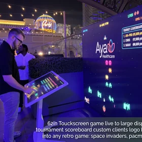 Touch Screen Game Rental Las Vegas — Custom Branded Interactive Games